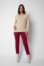 Maglia beige pura lana - Corte dei Gonzaga