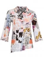 Camicia donna stampa artistica
