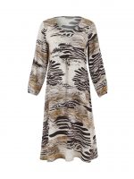 Abito fantasia in viscosa