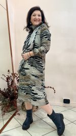 Abito fantasia in viscosa